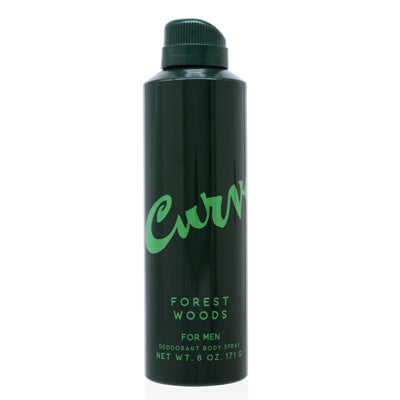 Curve Forest Woods/Liz Claiborne Deodorant & Body Spray 6.0 Oz (170 ml) for Men - Ammery Essence