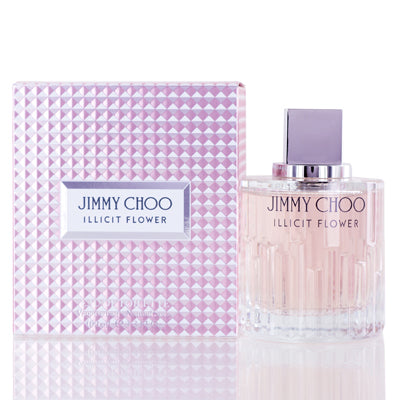 Jimmy Choo Illicit Flower/Jimmy Choo EDT Spray 3.3 Oz (100 ml) for Women - Ammery Essence