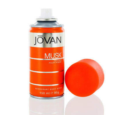 Jovan Musk Men/Jovan Deodorant & Body Spray 5.0 Oz (150 ml) for Men - Ammery Essence