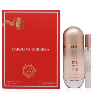 212 Vip Rose/Carolina Herrera 2 Pc.set for Women - Ammery Essence