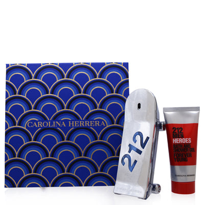 212 Heroes Forever Young/Carolina Herrera Set for Men - Ammery Essence