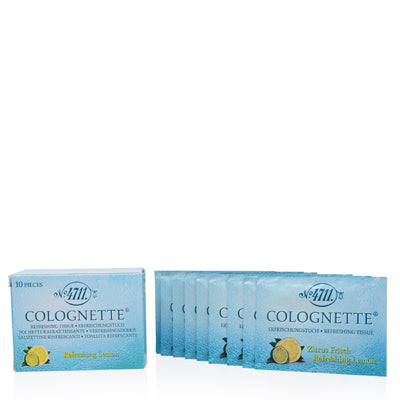 4711/4711 Scented Tissues Refreshing Lemon 10 Pieces Unisex - Ammery Essence