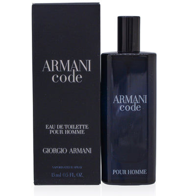 Armani Code for Men/Giorgio Armani EDT Spray 0.5 Oz (15 ml) for Men - Ammery Essence