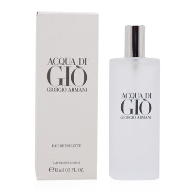 Acqua Di Gio Men/Giorgio Armani EDT Spray Mini 0.5 Oz (15 ml) for Men - Ammery Essence