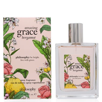 Amazing Grace Bergamot/Philosophy EDT Spray 4.0 Oz (120 ml) for Women - Ammery Essence