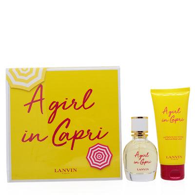 A Girl in Capri/Lanvin Set for Women - Ammery Essence