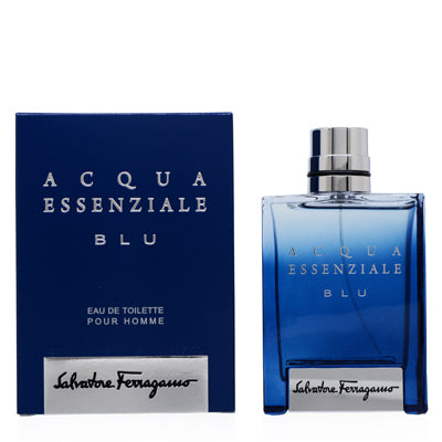 Acqua Essenziale Blu/S. Ferragamo EDT Spray 3.4 Oz (100 ml) for Men - Ammery Essence