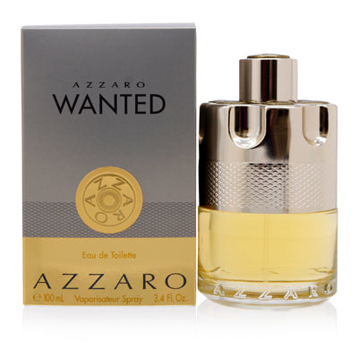 Azzaro Wanted/Azzaro EDT Spray 3.4 Oz (100 ml) for Men - Ammery Essence