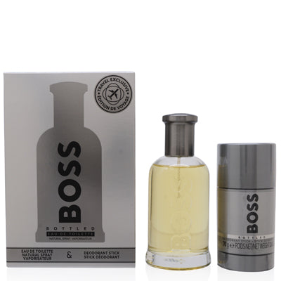 Boss Bottled No.6/Hugo Boss 2 Pc.travel Edition Set Set for Men - Ammery Essence