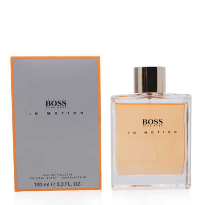 Boss in Motion/Hugo Boss EDT Spray New Packaging 3.3 Oz (100 ml) for Men - Ammery Essence