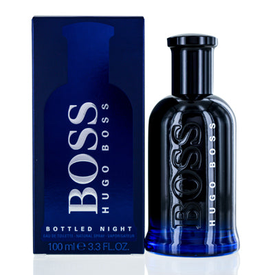 Boss Bottled Night/Hugo Boss EDT Spray 3.3 Oz for Men - Ammery Essence