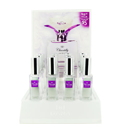 Chantilly Eau de Vie/Dana 12pc in Display Stand for Women - Ammery Essence