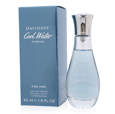 Cool Water Parfum for Her/Davidoff EDP Spray 1.6 Oz (50 ml) for Women - Ammery Essence