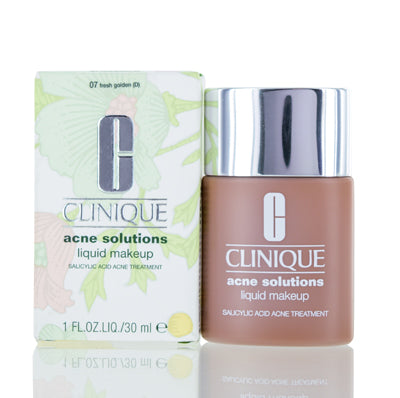Clinique/Acne Solutions Liquid Makeup 07 Fresh Golden 1.0 Oz - Ammery Essence