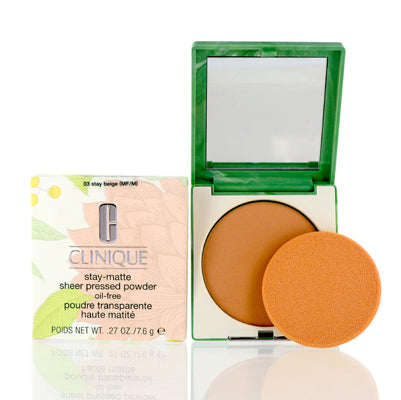 Clinique/Stay-Matte Sheer Pressed Powder 03 Stay Beige .27 Oz - Ammery Essence