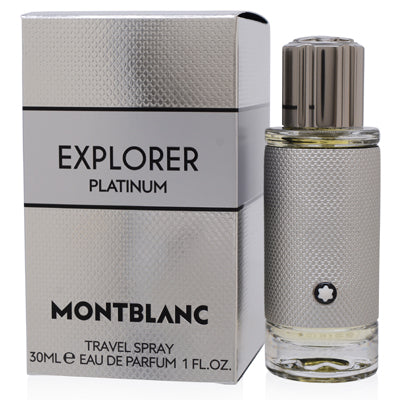 Explorer Platinum/Mont Blanc EDP Spray 1.0 Oz (30 ml) for Men - Ammery Essence