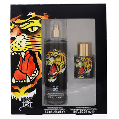 Ed Hardy Tiger Ink/Christian Audigier 2 Pc Gift Set Unisex - Ammery Essence