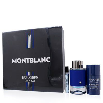 Explorer Ultra Blue/Mont Blanc Set for Men - Ammery Essence