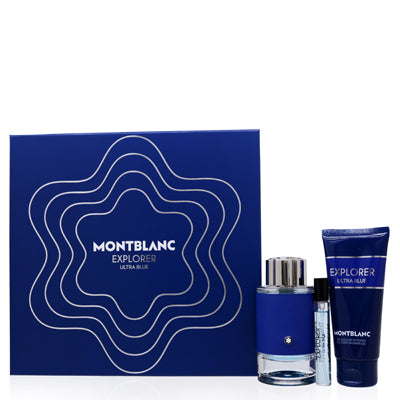 Explorer Ultra Blue/Mont Blanc Set for Men - Ammery Essence