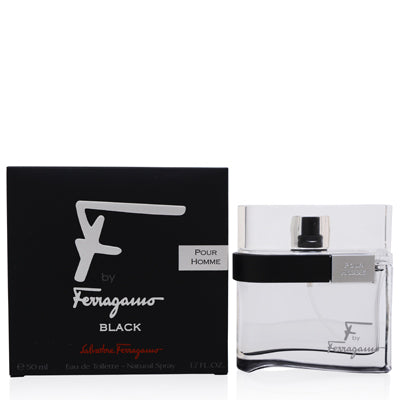 F Black by Ferragamo/S. Ferragamo EDT Spray 1.7 Oz (50 ml) for Men - Ammery Essence
