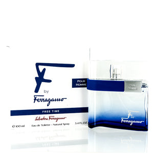 F by Ferragamo Free Time/S. Ferragamo EDT Spray 3.3 Oz for Men - Ammery Essence