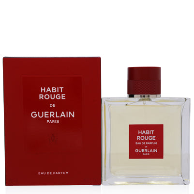 Habit Rouge/Guerlain EDP Spray 3.3 Oz (100 ml) for Men - Ammery Essence