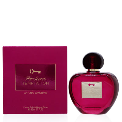 Her Secret Temptation/Antonio Banderas EDT Spray 2.7 Oz (80 ml) for Women - Ammery Essence