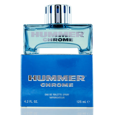 Hummer Chrome Men/Hummer EDT Spray 4.2 Oz (125 ml) for Men - Ammery Essence