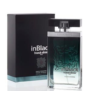 In Black/Franck Olivier EDT Spray 2.5 Oz for Men - Ammery Essence