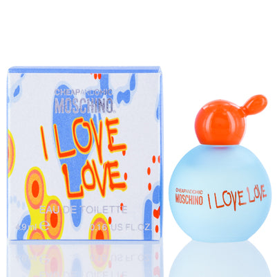I Love Love/Moschino EDT Splash Mini 0.17 Oz (5.0 ml) for Women - Ammery Essence
