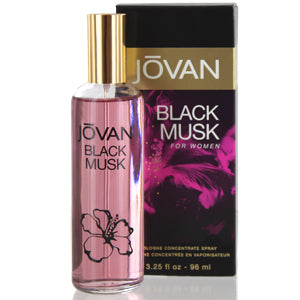 Jovan Black Musk/Jovan Cologne Concentrate Spray 3.25 Oz for Women - Ammery Essence