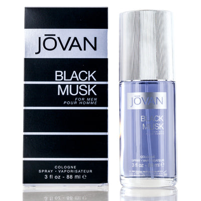 Jovan Black Musk/Jovan Cologne Spray 3.0 Oz (88 ml) for Men - Ammery Essence