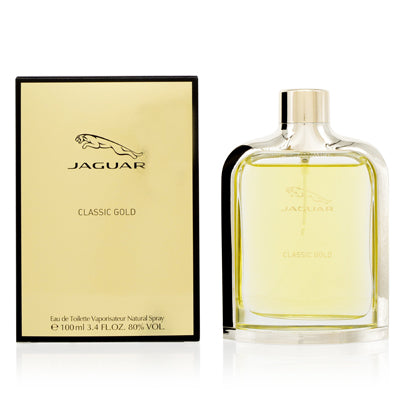 Jaguar Classic Gold/Jaguar EDT Spray 3.4 Oz (100 ml) for Men - Ammery Essence