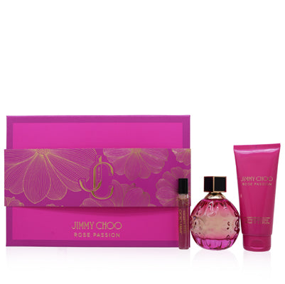 Rose Passion/Jimmy Choo 3 Pc. Set for Women - Ammery Essence