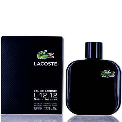 L.12.12 Noir Intense/Lacoste EDT Spray 3.3 Oz (100 ml) for Men - Ammery Essence