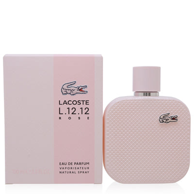 L.12.12 Rose/Lacoste EDP Spray 3.3 Oz (100 ml) for Women - Ammery Essence