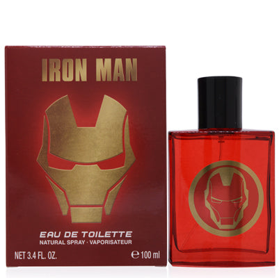Marvel Iron Man/Air Val International EDT Spray 3.4 Oz (100 ml) for Men - Ammery Essence