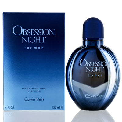 Obsession Night/Calvin Klein EDT Spray 4.0 Oz for Men - Ammery Essence