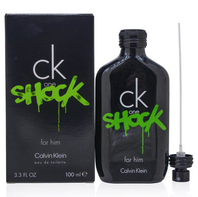 Ck One Shock Men/Calvin Klein EDT Spray 3.4 Oz (100 ml) for Men - Ammery Essence