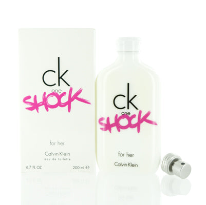 Ck One Shock/Calvin Klein EDT Spray 6.7 Oz (200 ml) for Women - Ammery Essence