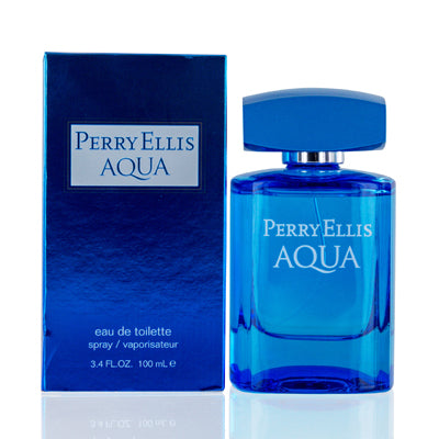 Perry Ellis Aqua/Perry Ellis EDT Spray 3.4 Oz (100 ml) for Men - Ammery Essence