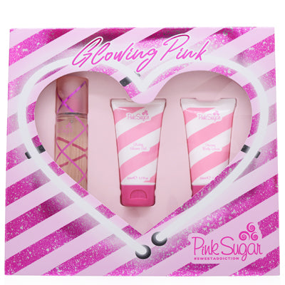 Pink Sugar/Aquolina "glowing Pink" Sweet Addiction Set for Women - Ammery Essence