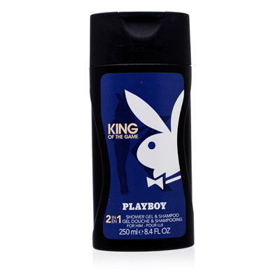 Playboy King of the Game/Playboy Shower Gel & Shampoo 8.4 Oz (250 ml) for Men - Ammery Essence