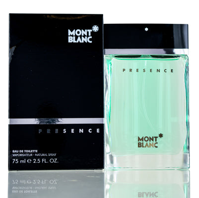 Presence for Men/Mont Blanc EDT Spray 2.5 Oz for Men - Ammery Essence