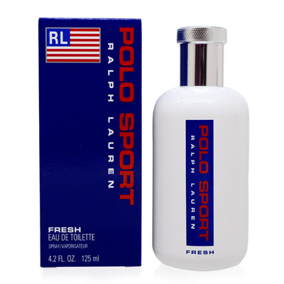 Polo Sport Fresh/Ralph Lauren EDT Spray 4.2 Oz (125 ml) for Men - Ammery Essence