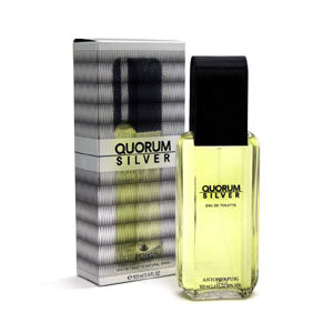 Quorum Silver/Puig EDT Spray 3.4 Oz for Men - Ammery Essence