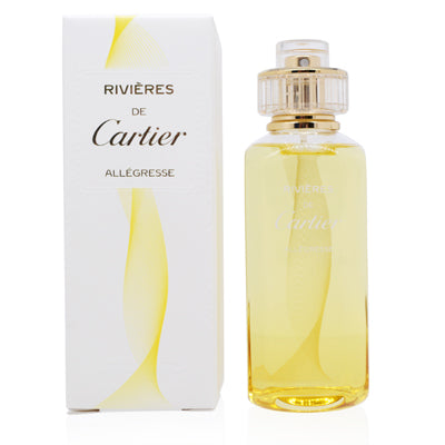 Rivieres de Cartier Allegresse/Cartier EDT Spray 3.3 Oz (100 ml) for Women - Ammery Essence