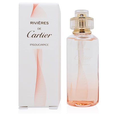 Rivieres de Cartier Insouciance/Cartier EDT Spray 3.3 Oz (100 ml) for Women - Ammery Essence