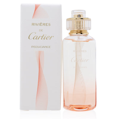Rivieres D Cartier Insouciance/Cartier EDT Spray Refillable 3.3 Oz (100 ml) for Women - Ammery Essence