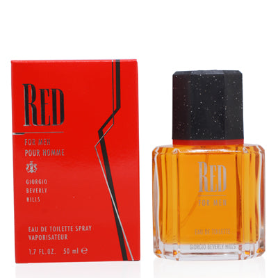 Red Men/Giorgio B. Hills EDT Spray 1.7 Oz for Men - Ammery Essence